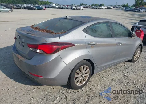 2015 Hyundai Elantra Se из США, поврежденный, VIN 5NPDH4AE8FH616813